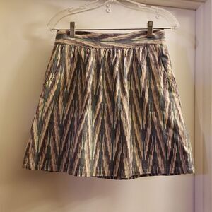 Steven Alan beautiful neutral A line skirt